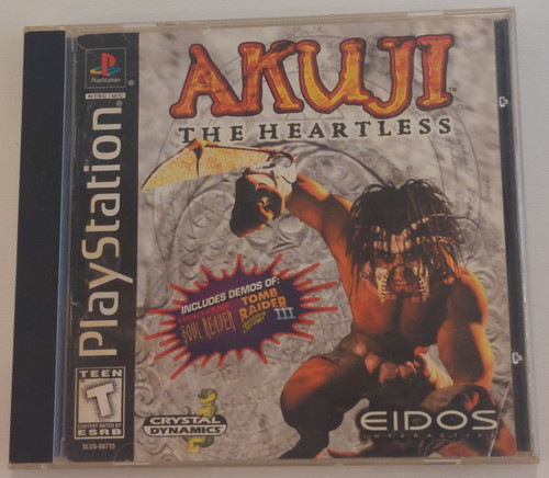 front of game case shown