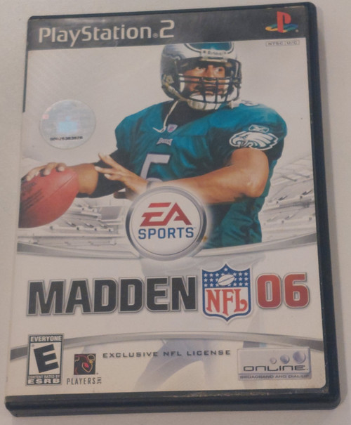 front of game case shown