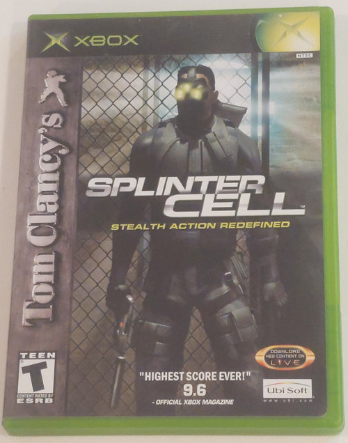 Front of Game case shown