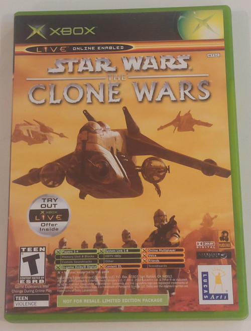 Front of Game case shown