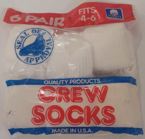 Front of Pack of Socks shown