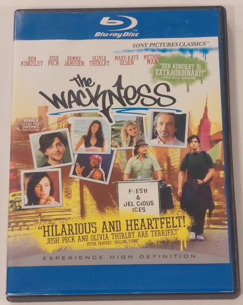 Front of Blu Ray case shown