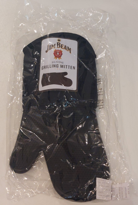 Mitten shown in plastic.