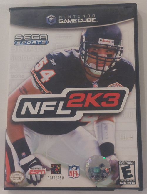 Front of game case shown.