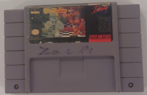 Front of game shown.