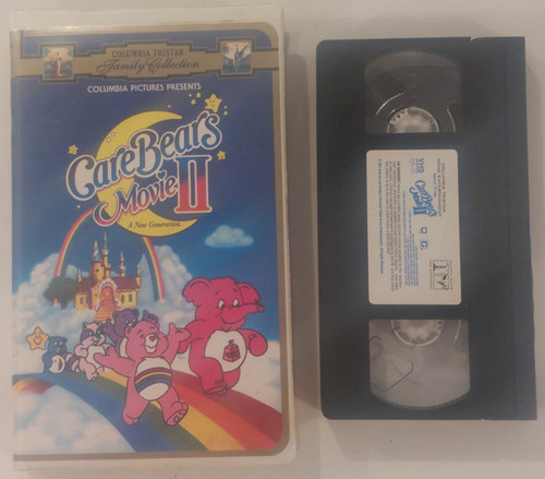 Front of clamshell and video tape shown
