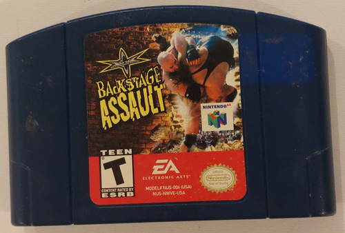 Game cartridge front shown.