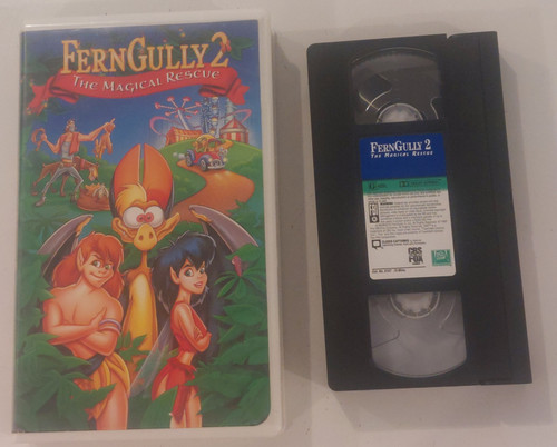 Front of case and VHS tape shown