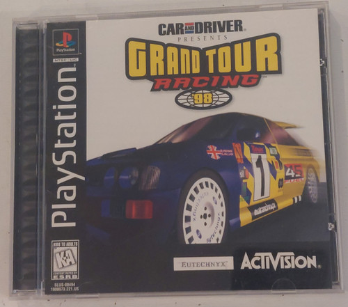 Front of game case shown