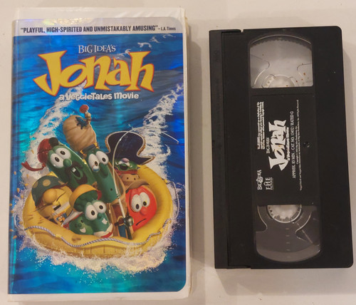 Front of Clamshell Case and Video Tape shown