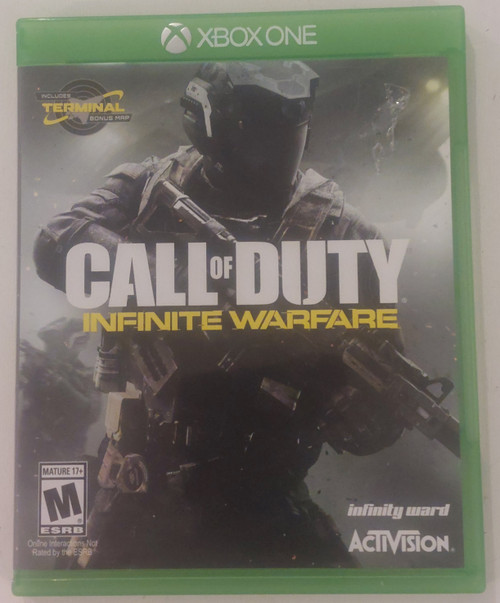 Front of game case shown