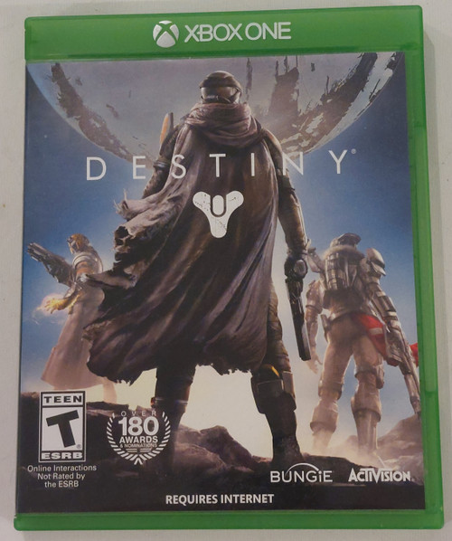 Front of game case shown