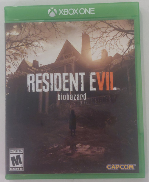 Front of game case shown