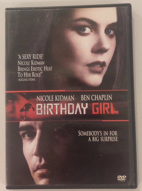 Front of DVD case shown