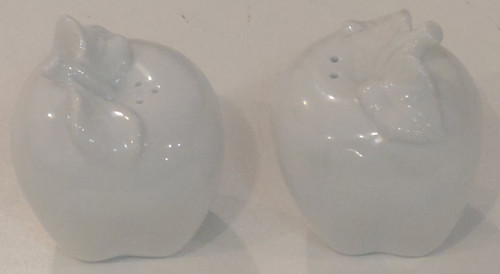 Showing pair of salt and pepper shakers