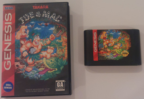 Front of game case and game cartridge shown