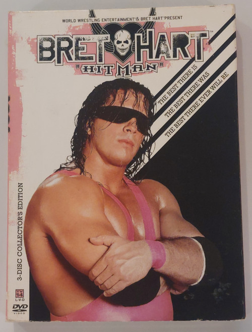 Bret the Hitman Hart WWE WWF DVD Collector's Edition World Wrestling Entertainment