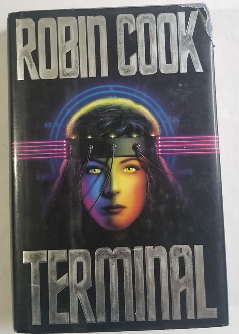 Terminal hardcover book by Robin Cook front cover