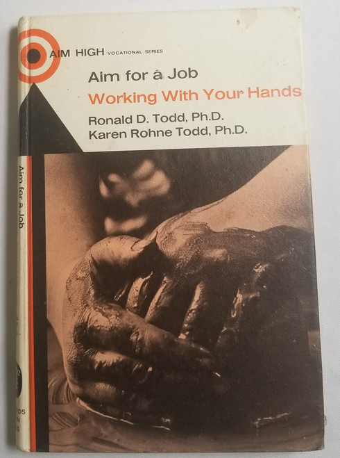 Aim for a Job Working with Hands Book front cover