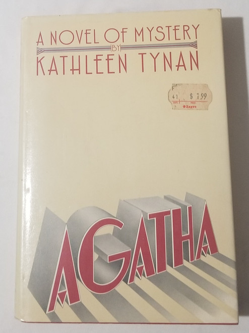 Agatha A Mystery Novel by Kathleen Tynan 1st Edition HCDJ Book front cover