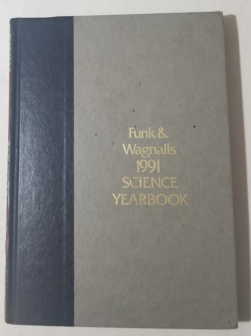 Funk & Wagnalls 1991 Science Yearbook Hardcover Book front cover