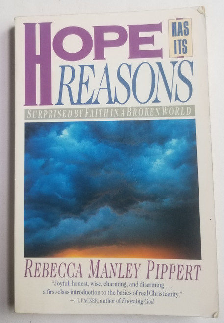 Hope has its Reasons by Rebecca Pippert Book front cover Hope has its Reasons by Rebecca Pippert Book front cover