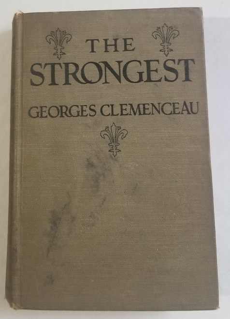 The Strongest Georges Clemenceau 1919 Hardcover book  front cover