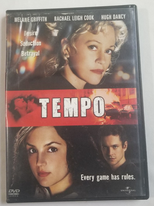 Tempo DVD Movie stars Melanie Griffith Hugh Dancy front