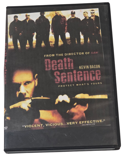 Front of DVD case shown