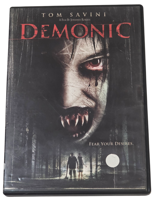 Front of DVD case shown
