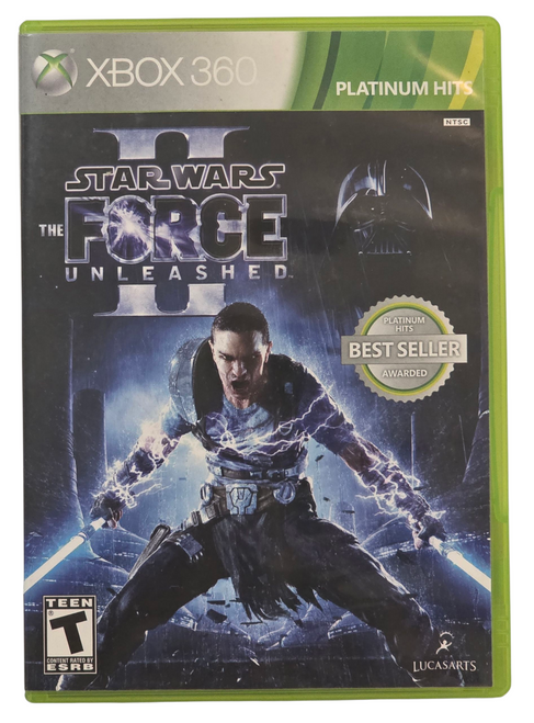 Front of game case shown