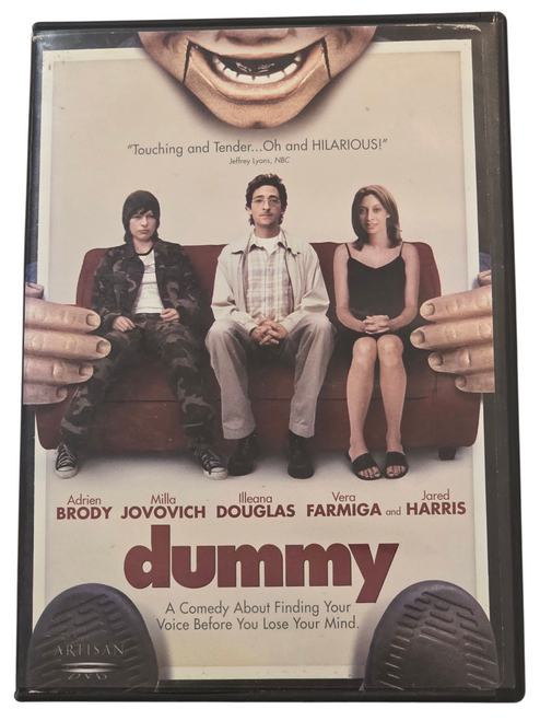 Front of DVD case shown