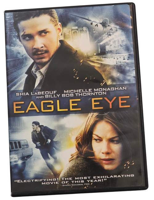 Front of DVD case shown