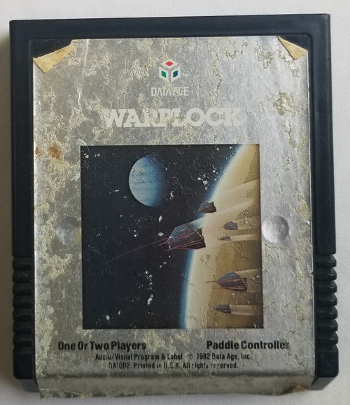 Warplock Atari 2600 Video Game Works front Warplock Atari 2600 Video Game Works front