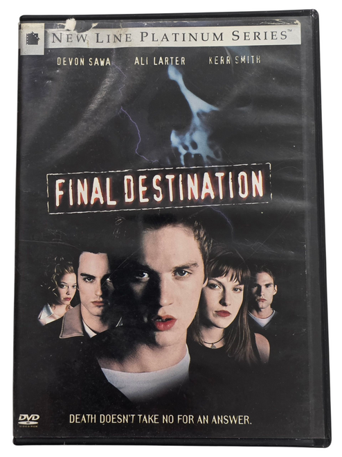 Front of DVD case shown