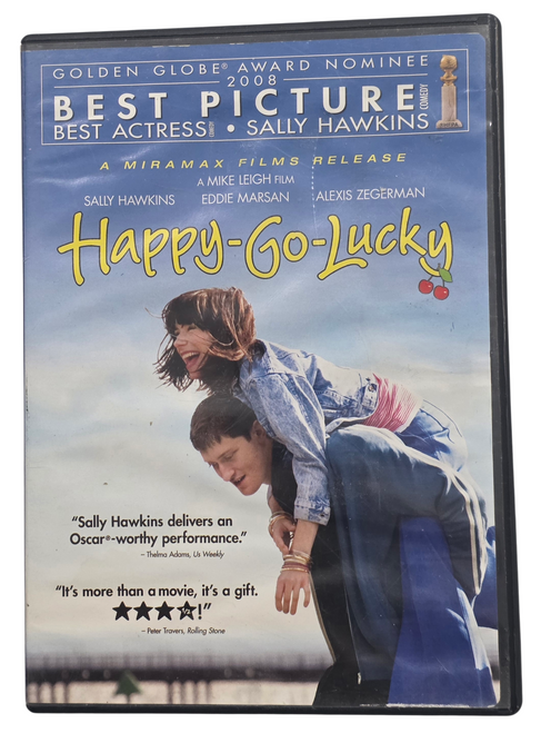 Front of DVD case shown