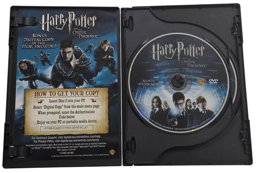 Harry Potter and the Order of the Phoenix Two Disc Special Edition DVD