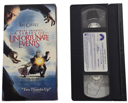 Front of VHS Sleeve and tape shown