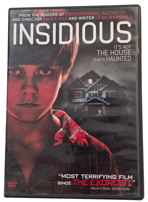 Front of DVD case shown