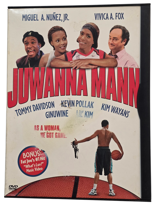 Front of DVD case shown