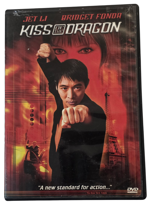Front of DVD case shown