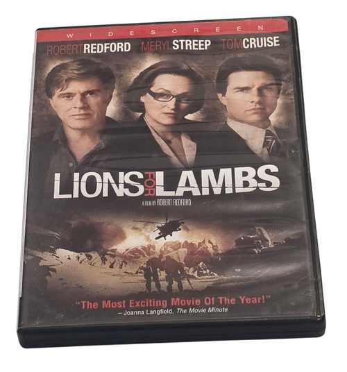 Front of DVD case shown