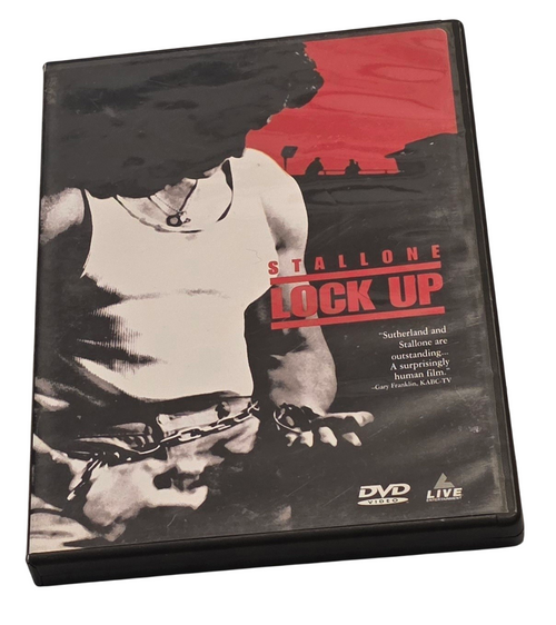 Front of DVD case shown
