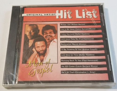 Men of Gospel Hit List CD front