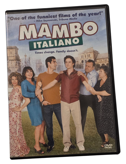 Front of DVD case shown