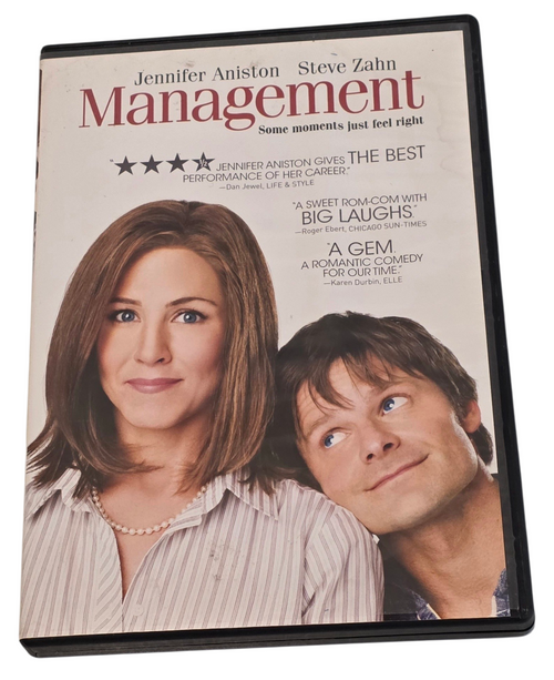 Front of DVD case shown