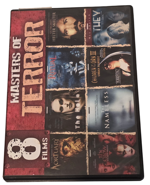 Front of DVD case shown