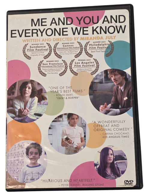 Front of DVD case shown