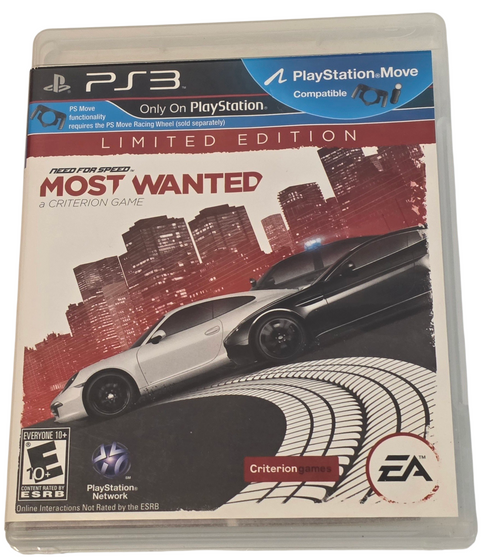 Front of game case shown