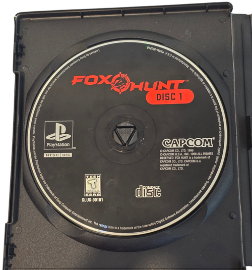 Game disc shown in case